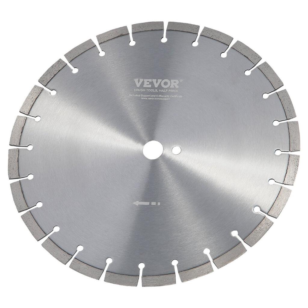 Diamond Blade 14inch Concrete Saw Blade Wet or Dry 0.47inch Flat Teeth