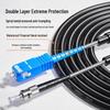 Rugged Outdoor Single-Mode SC-ST Armored Fiber Optic Patch Cable