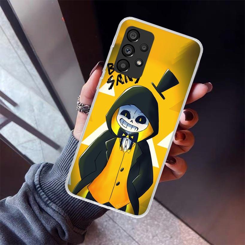 Undertale Papyrus Sans Doggo Phone Case For Samsung Galaxy A17 A16 A15 A14 A13 A57 A56 A55 A54 A53 A37 A36 A35 A34 A33 A26 A25 A
