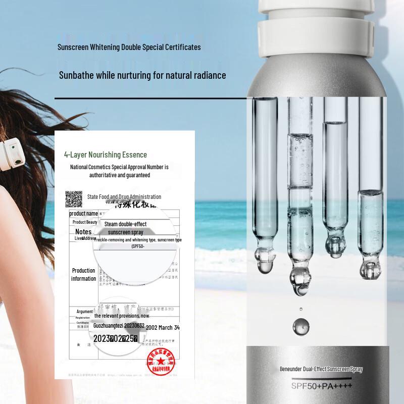 Beneunder SPF50+ Refreshing Full Body Sunscreen Spray