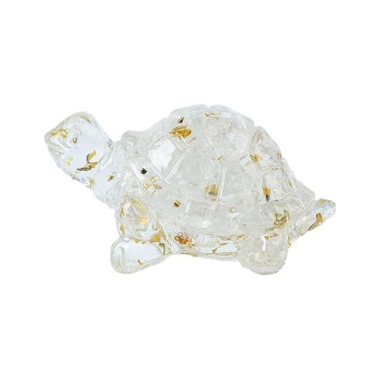Faux Crystal Turtle Figurine Artificial Tortoise Miniature Statue Epoxy Resin Table Centerpiece Car Home Office Decoration Adult Sex Wear