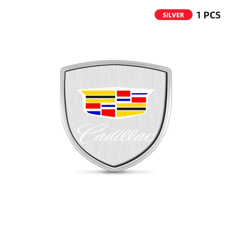Metal Shield Car Sticker Badge Body Decoration Emblem Auto Exterior Accessories for Cadillac Logo SRX XT4 XT5 XT6 ATS XTS CTS