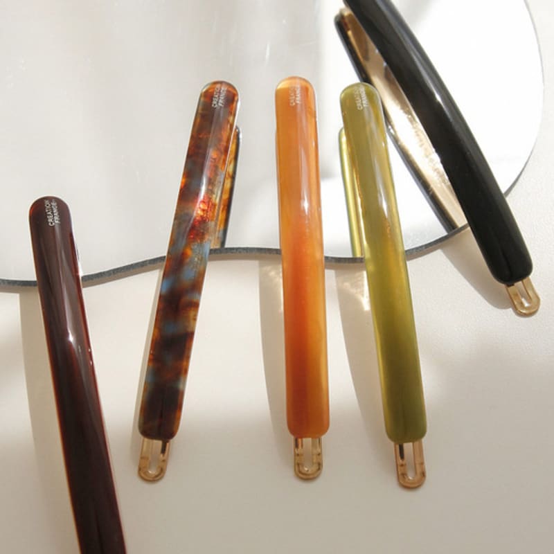 J.Lauren France Линия Slim Smoothie Цветная заколка-крабик H01169