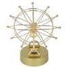 Электронное колесо обозрения настольная игрушка магнитное вращение вечный двигатель украшение для дома золото