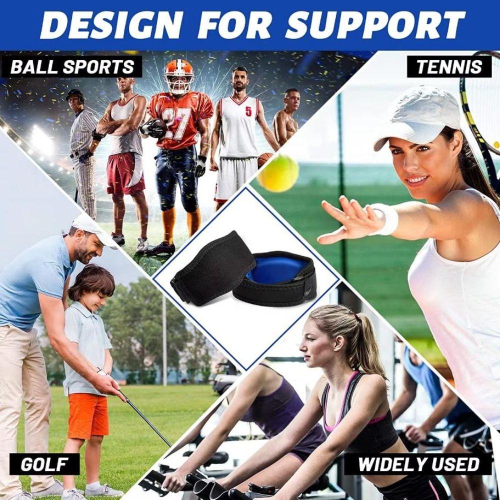 3Colors Tennis Elbow Brace with Compression Pad Tendonitis Pain Relief  for Women and Men
