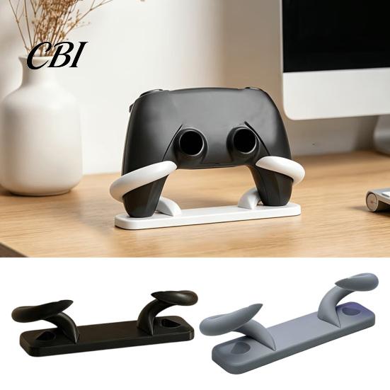 Подставка для игрового контроллера, 3D-печатная, с угловым рожковым держателем, универсальный держатель с защитой от?Основание с защитой от скольжения, Креативная подставка-органайзер для игрового стола для PS5 Xbox PC