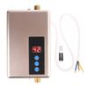220V 5.5KW Mini Instant Electric Water Heater Tankless Shower Hot Water System Kitchen Golden