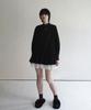 Rubati Ruffle Shirt Mini Dress_Black
