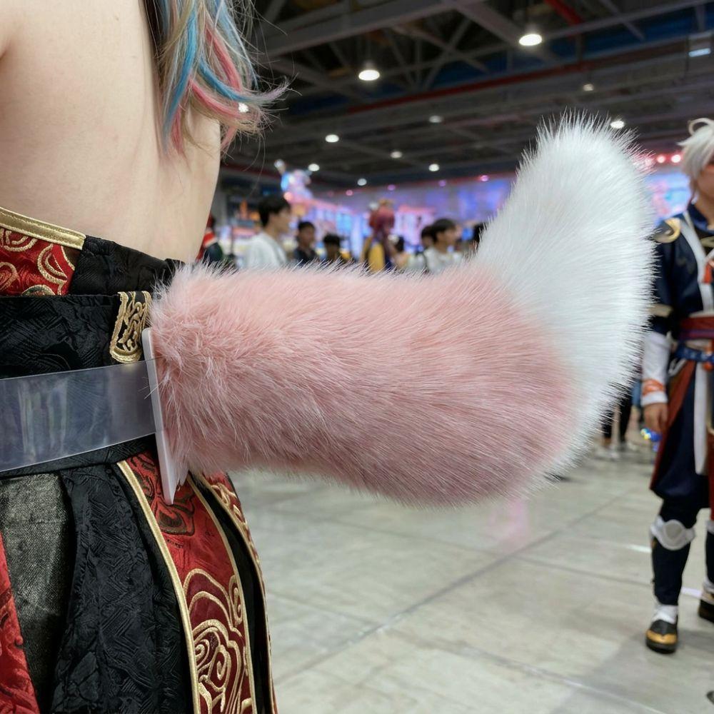 Voice Control Role-playing Belt Plush Electric Tail Halloween Cosplay Performances, Etc
