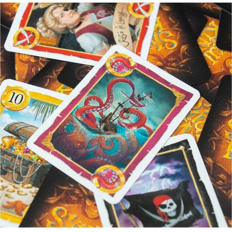 Английская версия Skull King Cover Your Assets Золотая медаль США Ultimate Pirate Ship Board Game