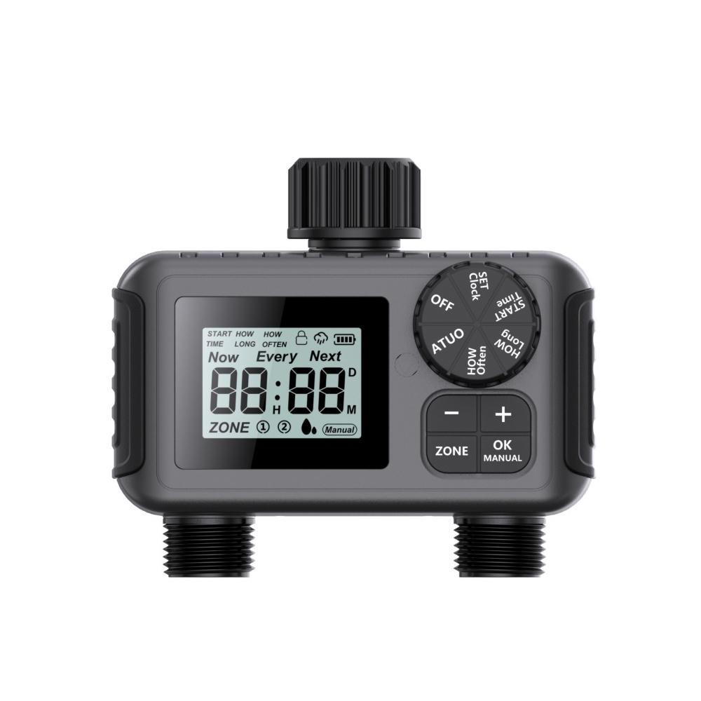 Automatic Water Timer Intelligent Irrigation Watering System Sprinkler Timer Garden Programmer Equipment LCD Display for Lawn