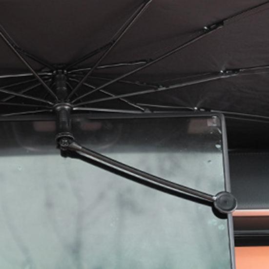 Солнцезащитный козырек на лобовое стекло автомобиля, защита от ультрафиолетовых лучей, блокировка тепла, складной универсальный, для внедорожников, грузовиков, автомобильный лобовой козырек, защитный чехол