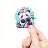 Chinese National Treasure Giant Panda Holding Bamboo Sticker Durable for Laptop, Luggage & More - Perfect for Teens, Adults, Creative Decor & Gifting