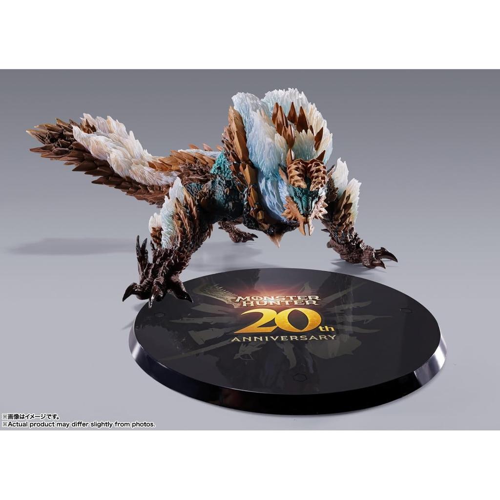 TAMASHII NATIONS SHMonsterArts Monster Hunter Zinogre -20th Anniversary- 11" окрашенная фигурка из ПВХ и АБС