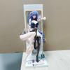 Genshin impact Raiden Shogun Beelzebul Bath towel Girl 1/4 figure PVC toy Game Statue Adult Anime Action Model Doll Gift toys
