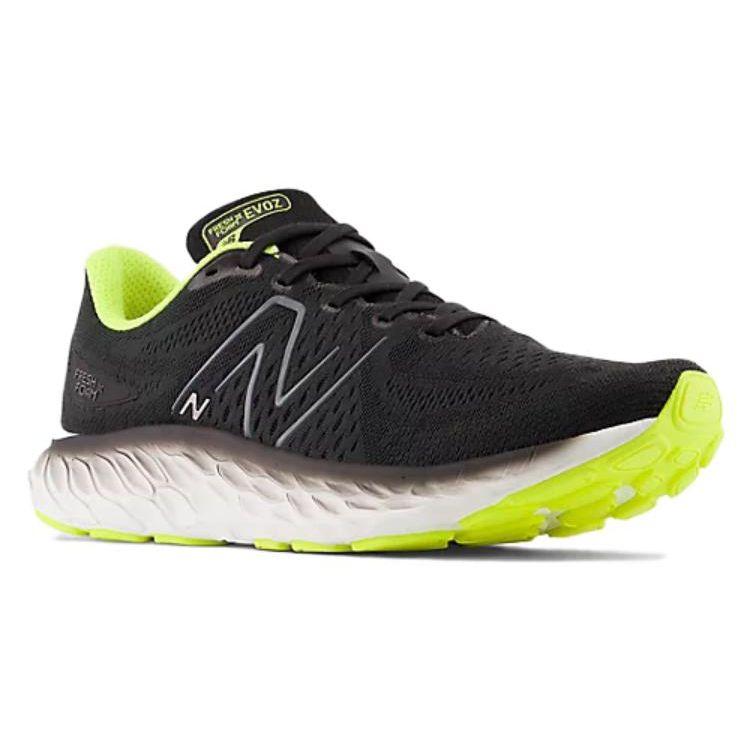 New Balance Nb Fresh Foam X Evoz V3 Breathable Fabric Low Top Casual Running Shoes Men Sneaker Black Green MEVOZLB3