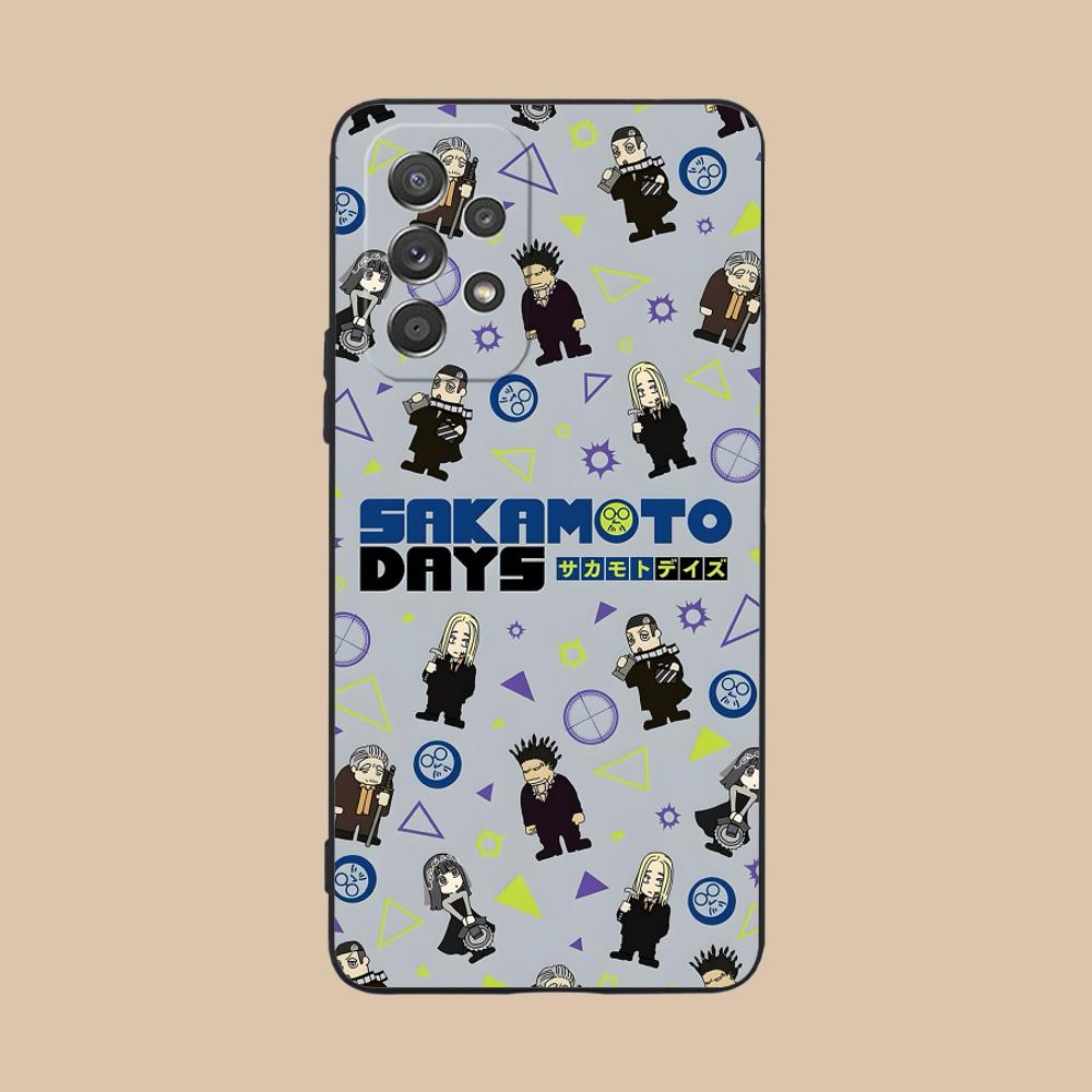 Sakamoto Days Mobile Phone Case for Samsung Galaxy A56 55 54 53 52 51 36 35 34 23 16 15 5G Colorful Cover Pretty Cover Luxury