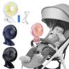 Summer Fan for Cart Stroller Outdoor Portable Mini Hand Clip Fan USB Charging Quiet Desktop Electric Fan for Baby Accessories