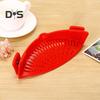 Фильтр для мойки Clip on Sink Dreiner Pan Pasta Dreiner Silicone Food Dreiner Anti Spill Drain Basket Universal Drailer для кухни, ресторана, пикника