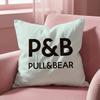 Чехол для подушки Pull&Bear, многоцелевой чехол для подушки для дома и автомобиля - Двусторонний, мягкий и прочный для повседневного использования