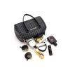 Women's Bag Autumn New Fashion Simple Handbag Letter Decoration Polka Dot Shoulder Bag One Piece