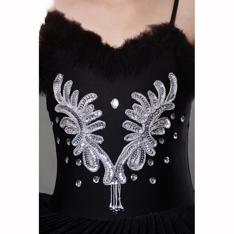 Балетная юбка для взрослых на подтяжках, танцевальная юбка из марли, пачка, костюм маленького лебедя