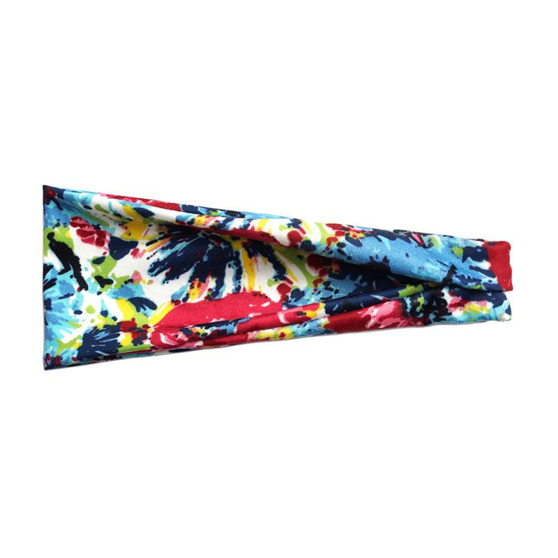 Boho Headbands for Women Fashion Headband Yoga Workout Head Bands Hair Accessories Non Slip Band Sport Headwrap Running Elastic Hairbands