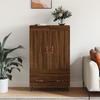 VidaXL Highboard Brown Oak 69.5x31x115 Cm Engineered Wood 830299