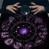 Фланелевая скатерть для Таро, Метафизическая скатерть для настольных игр, Коврик для гаданий на маятнике, Скатерть для алтаря, Подставка для карт настольных игр