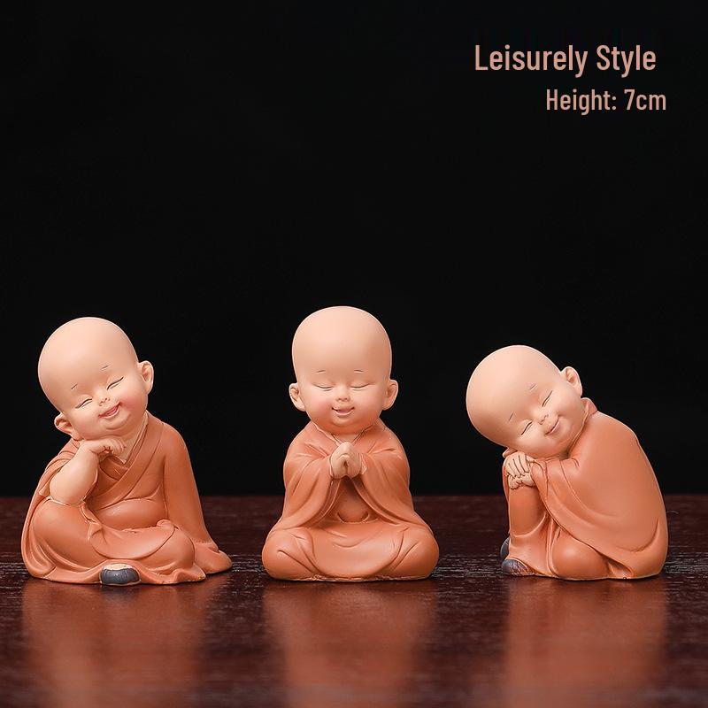 Дзен Хуэйнэн Маленький монах Настольное украшение для домашнего декора