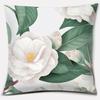 Simple Leaf Flower Pillowcase Office Living Room Home Pillowcase Car Ornaments