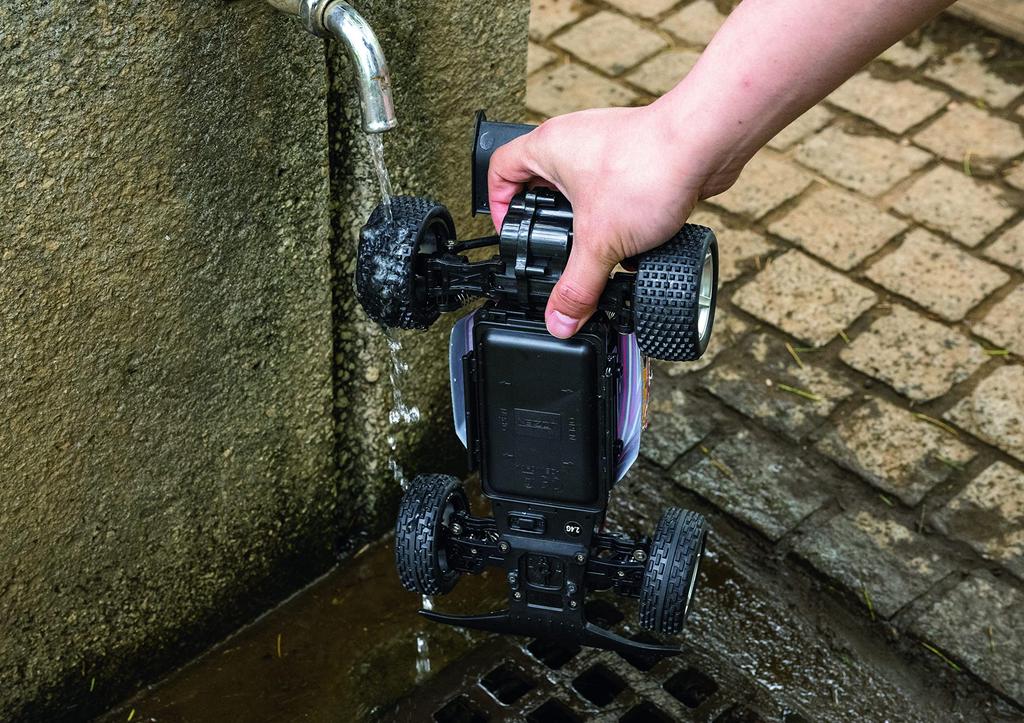 Joezen Dirt Max 120 Scale Radio Control Bobcat NX JRVB120-RD Red