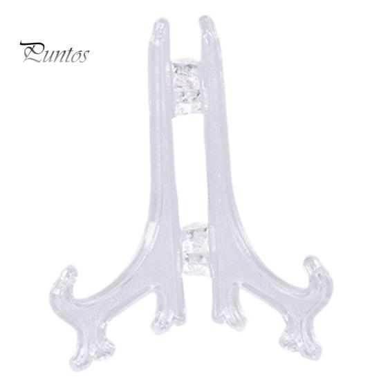 Plate Display Rack Safe Wide Application Triangle Structure Portable Easels Dish Rack Holder for Hotel Kitchen