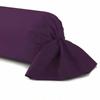 Bolster Cover - PLUM - PURPLE 100% Cotton - 45 X 185 Cm - Durable Fabric - Machine Washable