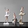 Scandinavian Creative Ballet Girl Ornament Ins Style Dancer Room Princess Room Soft Decorations Home Furnishings