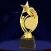 Пластиковый призовой кубок Золотой приз победителя Игрушка-приз Новый призовой кубок Поставка школьных наград