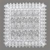 Elegant Water Soluble White Lace Embroidery Table Cloth Tea Tablecloths Tablemat Wedding Tablecloth Kitchen Tableware Party Christmas Decoration