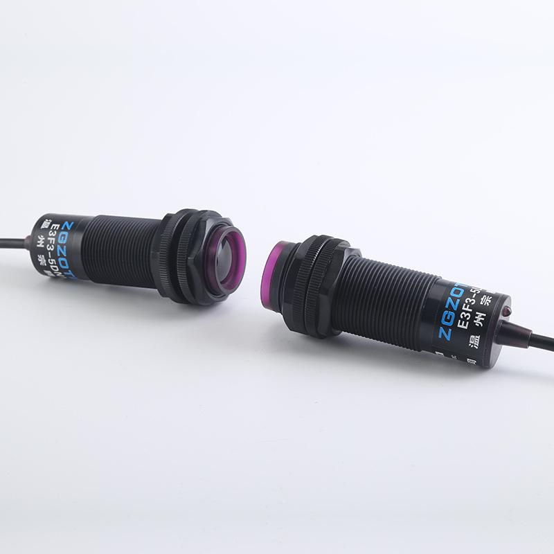 Фотоэлектрический выключатель Zongteng E3F3-5DN1-5L, ИК, NPN, 6-36В, Трехпроводной, Нормально открытый