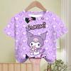 Sanrio Kulomi Children's T-shirt My melody cartoon cute print versatile summer breathable short sleeve top wholesale
