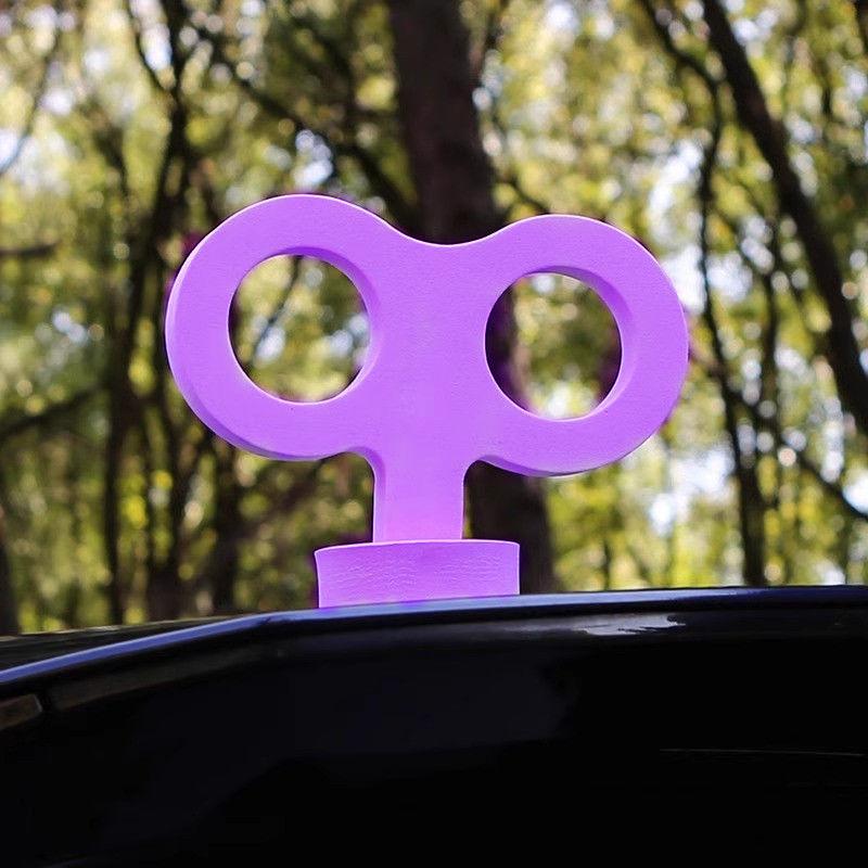 Украшение на крышу автомобиля Кошачьи Кроличьи Ушки Саженец Дерева Милые Украшения Аксессуары для Электромобилей Креативный Декор на Крышу Автомобиля