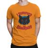Pet Sematary Creative TShirt for Men I Survived Round Collar Basic T Shirt Hip Hop Gift Clothes Streetwear