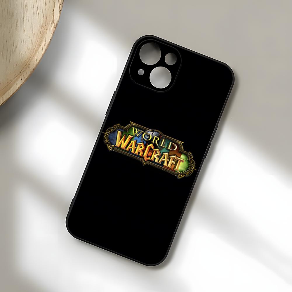 Чехол для телефона World Of Warcraft для iPhone 17 Pro Max 15 Pro 16 14 Plus 12 13 Mini 11 Pro Ударопрочный Мягкий Чехол