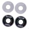 4Pcs Aluminium Alloy Guitar Switch Washers Ring for Electric