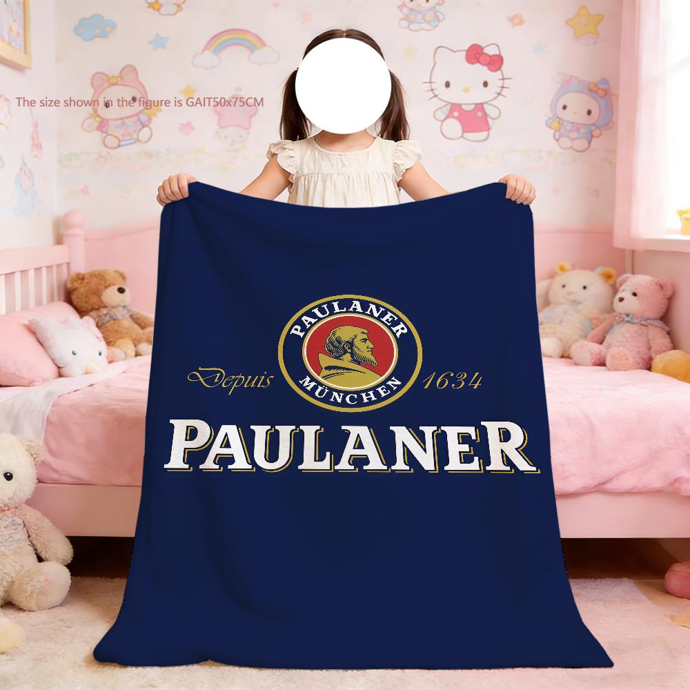 P-Paulaner Munchen Плед Мягкий Плед для Пикника Кровати Дивана Дома Спальни Уютный Теплый Комфортный