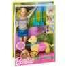 Кукла Barbie Кукла Прогулка с собачкой Чистюшкой