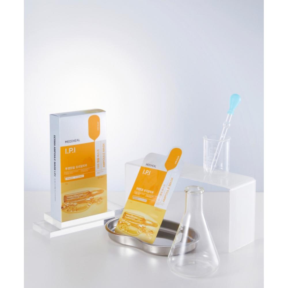 Mediheal The Ipi Ampoule Mask Pack 10 Sheets [whitening Glow]