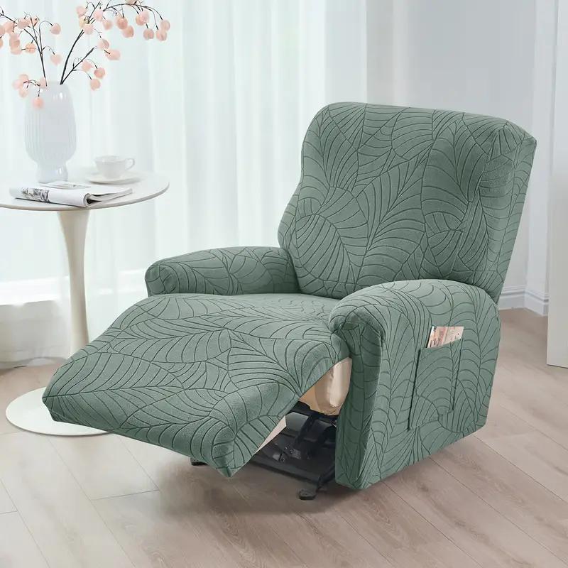 Split Recliner Sofa Covers Elastic Stretch Relax Armchair Cover Non-Slip Reclining Single Sofa Slipcovers Living Room