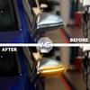 Dynamic Turn Signal Led Rearview Mirror Indicator Light For-Vw Golf Mk7 7.5 7 Gti R Gtd