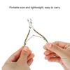 Gold Dead Skin Scissor Heavy Duty Toenail Trimmer Nail Cutter Cuticle Nipper  Toenails Care