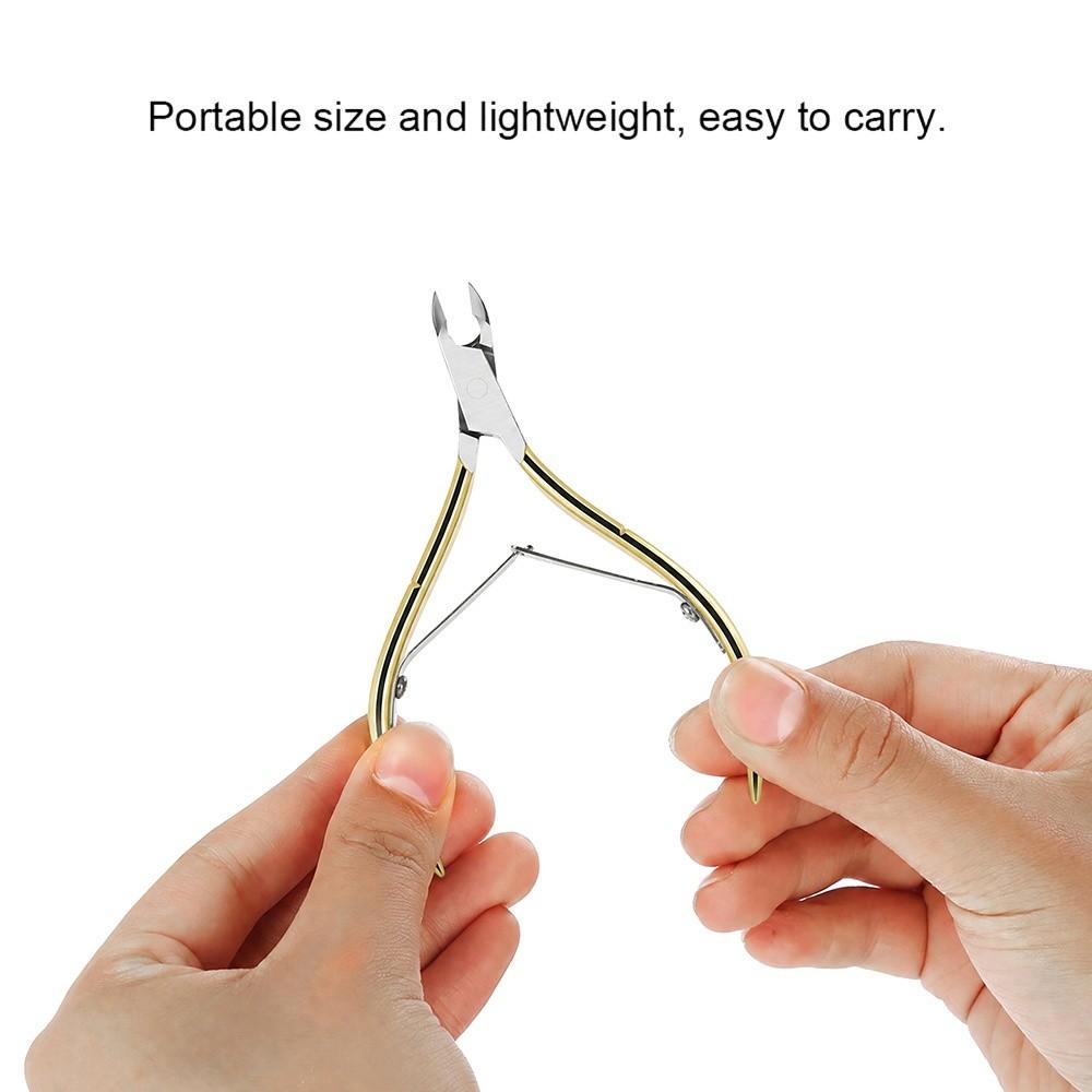 Gold Dead Skin Scissor Heavy Duty Toenail Trimmer Nail Cutter Cuticle Nipper  Toenails Care